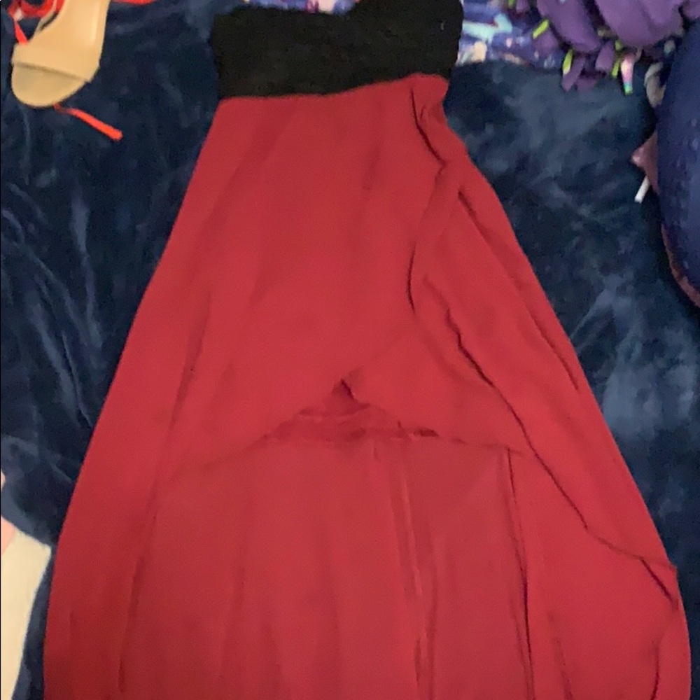 Maroon dress